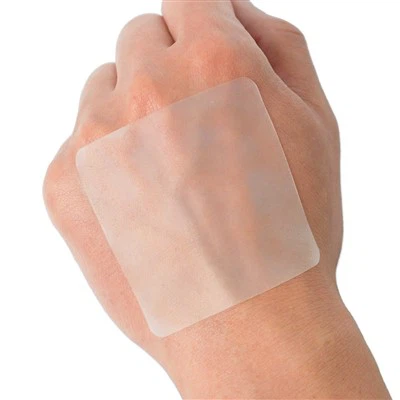 Pimple da acne grande hidrocolóide para a testa
